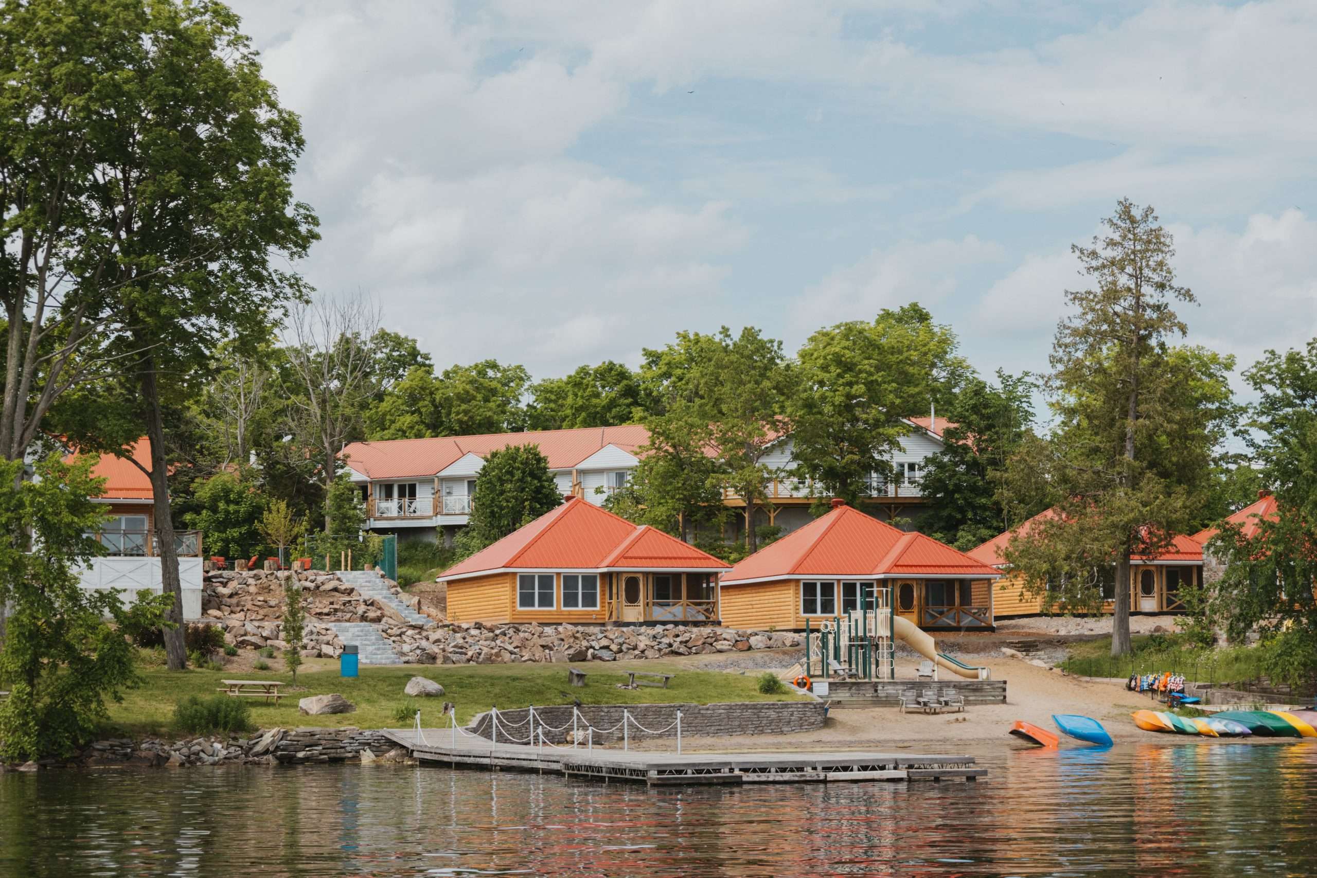 viamede resort waterfront kawarthas